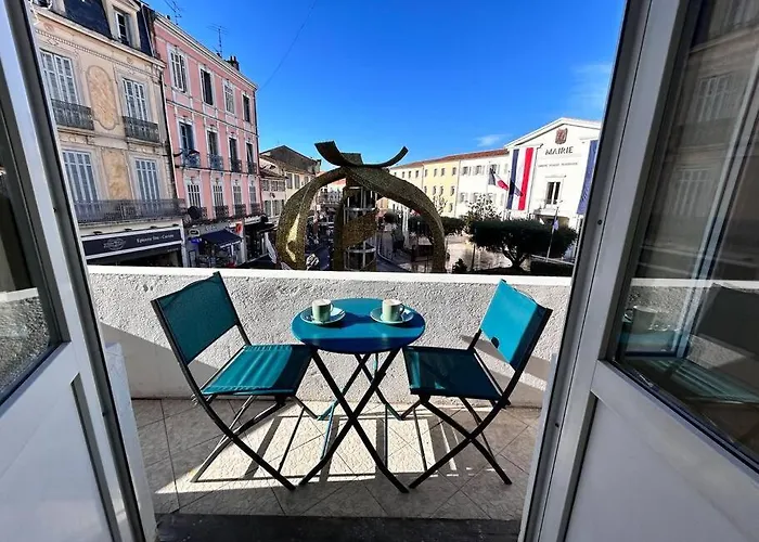 Amoremio - 4 Pers Neuf- Hyper Centre - Terrasse